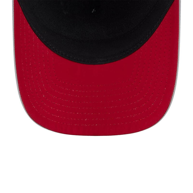 Men's New Era Gray Philadelphia Phillies Micro Logo 9FORTY M-Crown A-Frame Adjustable Hat