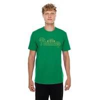 T-shirt New Era vert Philadelphia Phillies pour homme, édition spéciale Saint-Patrick 2026