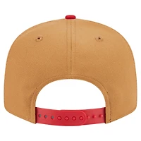 Men's New Era Khaki/Red Philadelphia Phillies Ice Cream 9FIFTY Snapback Hat