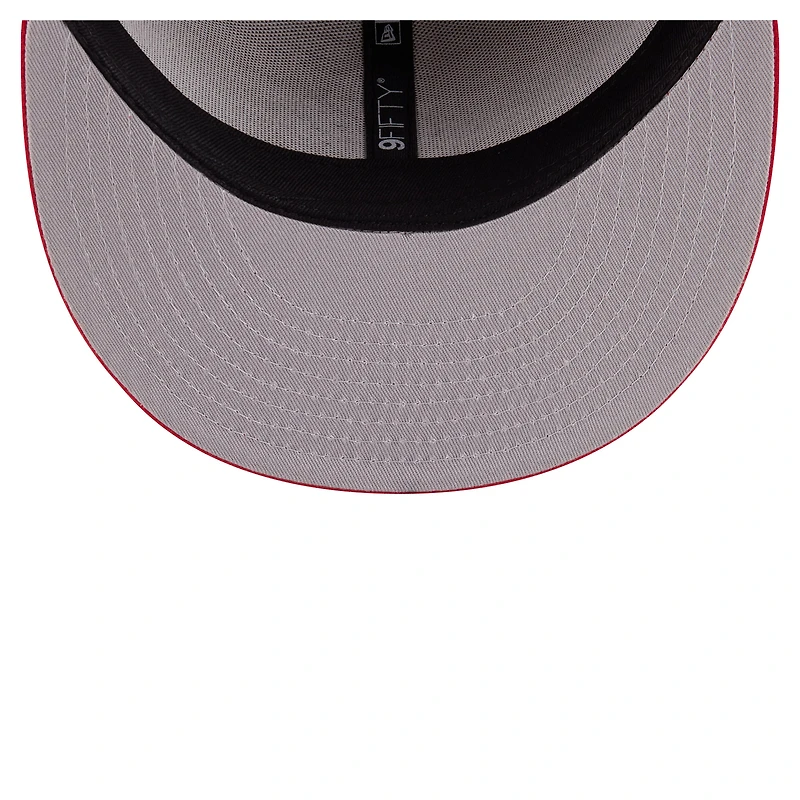 Men's New Era Khaki/Red Philadelphia Phillies Ice Cream 9FIFTY Snapback Hat