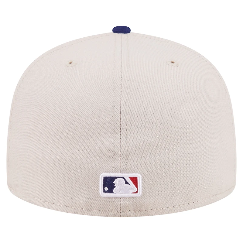 Men's New Era  Khaki Philadelphia Phillies City Icon 59FIFTY Fitted Hat