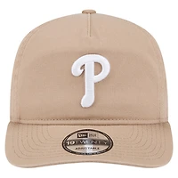 Men's New Era Light Beige Philadelphia Phillies Cam 19TWENTY Adjustable Hat