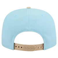 Men's New Era  Light Blue/Light Beige Philadelphia Phillies Color Pack A-Frame 9FIFTY Snapback Hat