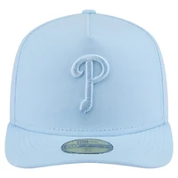 Casquette ajustée New Era 59FIFTY bleu clair pour homme, coloris A-Frame, des Philadelphia Phillies