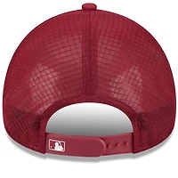 Men's New Era Red Philadelphia Phillies 2026 Batting Practice Alternate Apex 9FORTY Adjustable Hat