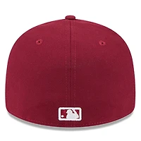 Men's New Era Maroon Philadelphia Phillies Baseball Hall of Fame 59FIFTY Low Profile Fitted Hat