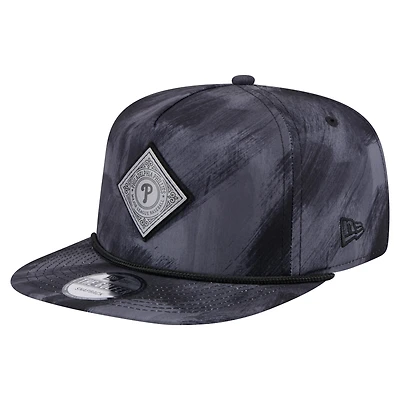 Casquette de golf à imprimé Philadelphia Phillies bleu marine New Era pour homme
