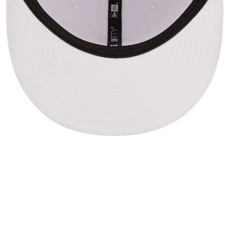Casquette ajustée New Era Philadelphia Phillies blanche sur 59FIFTY pour homme