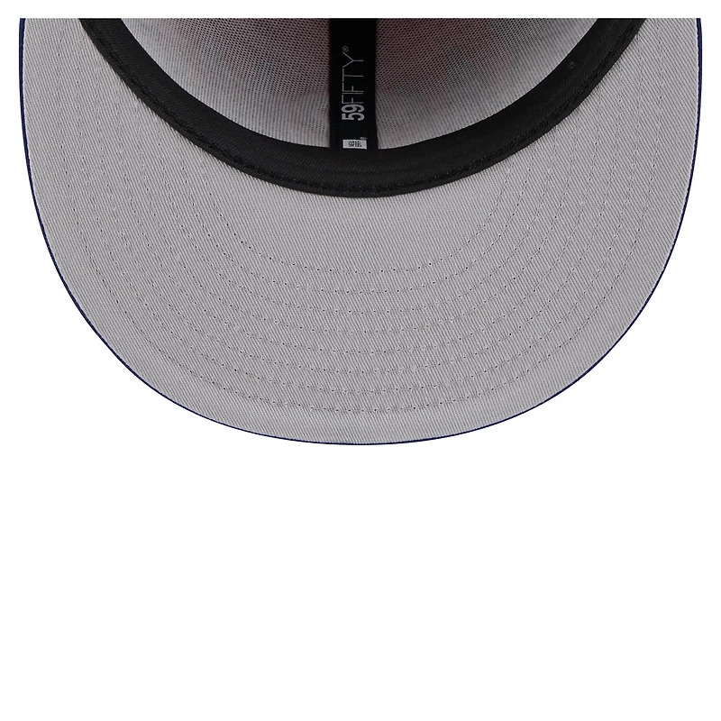 Casquette ajustée rétro Philadelphia Phillies 59FIFTY New Era pour homme rouge/bleu royal