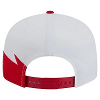 Casquette Snapback Jagged 9FIFTY rouge/blanc pour homme New Era Philadelphia Phillies