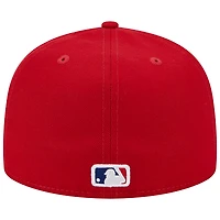 Men's New Era Red Philadelphia Phillies  1980 World Series Team Color 59FIFTY Fitted Hat