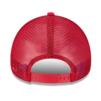 Men's New Era  Red Philadelphia Phillies 2025 Big League Chew A-Frame 9FORTY Adjustable Trucker Hat