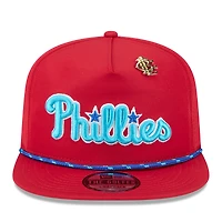 Casquette snapback rouge New Era pour homme, motif Big League Chew des Philadelphia Phillies 2025