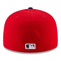 Men's New Era  Red Philadelphia Phillies 2025 MLB Postseason Side Patch 59FIFTY Fitted Hat