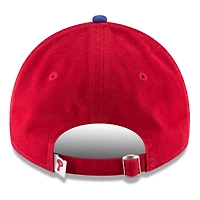 Men's New Era Red Philadelphia Phillies 2025 MLB Postseason Side Patch 9TWENTY Adjustable Hat