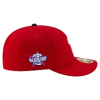 Men's New Era  Red Philadelphia Phillies 2026 All-Star Game Authentic Collection Side Patch Low Profile 59FIFTY Fitted Hat