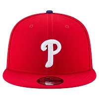 Casquette snapback 9FIFTY rouge New Era pour homme, écusson latéral, Philadelphia Phillies 2026 All-Star Game