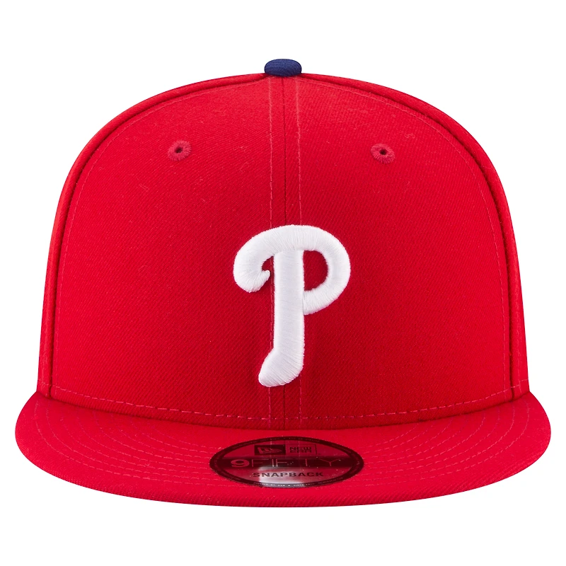 Men's New Era Red Philadelphia Phillies 2026 All-Star Game Side Patch 9FIFTY Snapback Hat