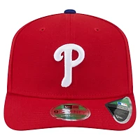 Casquette ajustable New Era 9SEVENTY rouge pour homme, écusson latéral, match des étoiles 2026 des Phillies de Philadelphie