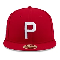 Casquette ajustée New Era rouge Philadelphia Phillies 2026, Temple de la renommée du baseball, modèle 59FIFTY pour homme