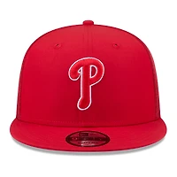 Casquette snapback New Era rouge Philadelphia Phillies 2026 pour homme