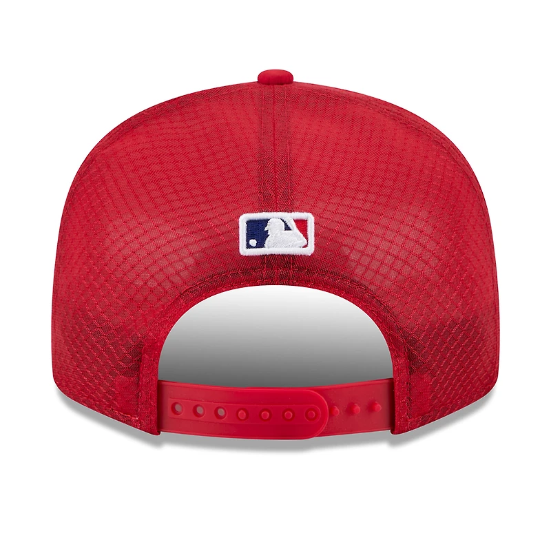 Casquette snapback New Era rouge Philadelphia Phillies 2026 pour homme