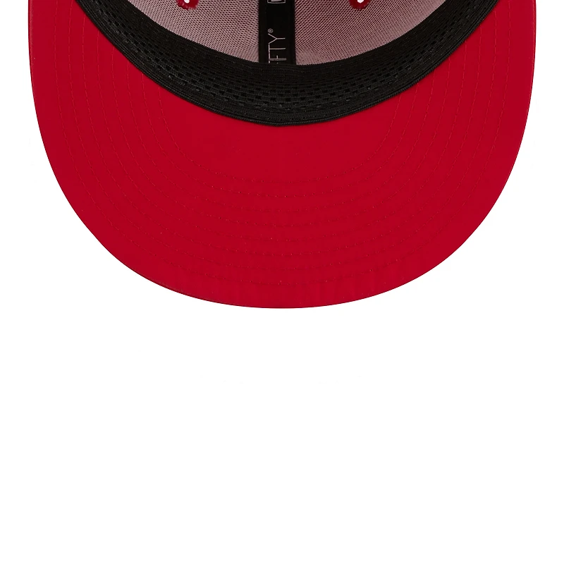 Men's New Era Red Philadelphia Phillies 2026 Batting Practice 9FIFTY Snapback Hat
