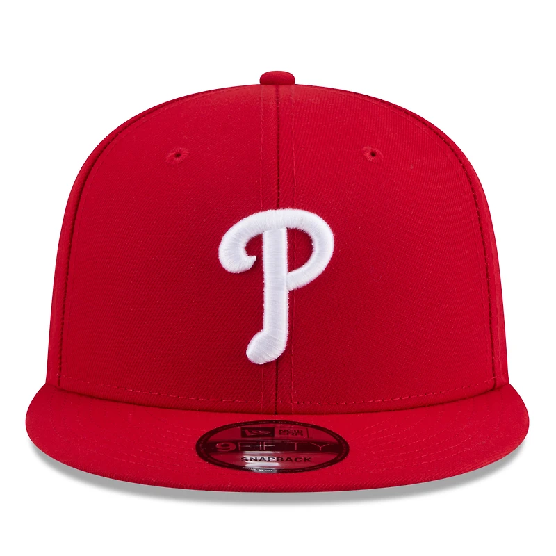 Men's New Era Red Philadelphia Phillies 2026 Jackie Robinson Day 9FIFTY Snapback Hat