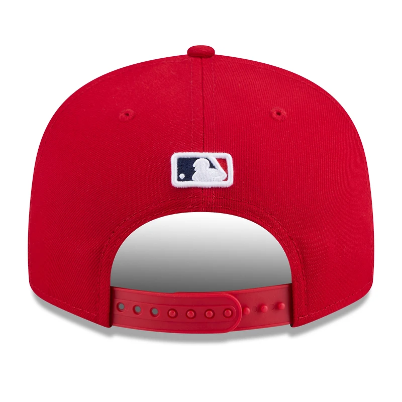 Men's New Era Red Philadelphia Phillies 2026 Jackie Robinson Day 9FIFTY Snapback Hat