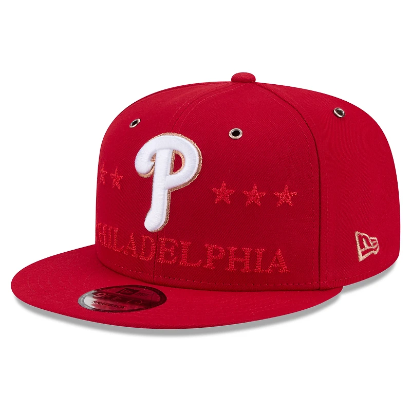 Men's New Era Red Philadelphia Phillies 2026 MLB All-Star Game 9FIFTY Snapback Hat