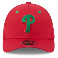 Men's New Era Red Philadelphia Phillies 2026 MLB All-Star Game Workout 39THIRTY M-Crown Flex Hat