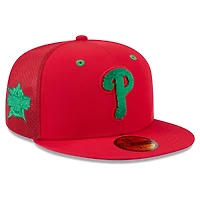 Men's New Era Red Philadelphia Phillies 2026 MLB All-Star Game Workout 59FIFTY Fitted Hat