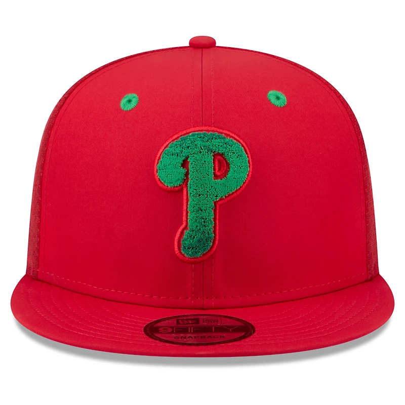 Men's New Era Red Philadelphia Phillies 2026 MLB All-Star Game Workout 9FIFTY Snapback Hat