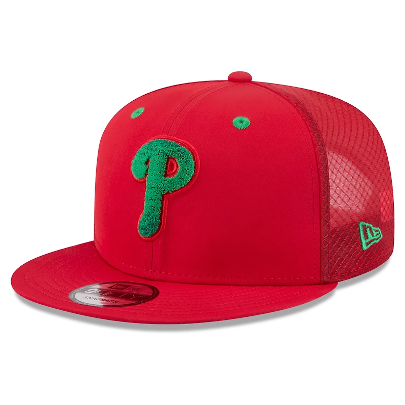 Men's New Era Red Philadelphia Phillies 2026 MLB All-Star Game Workout 9FIFTY Snapback Hat