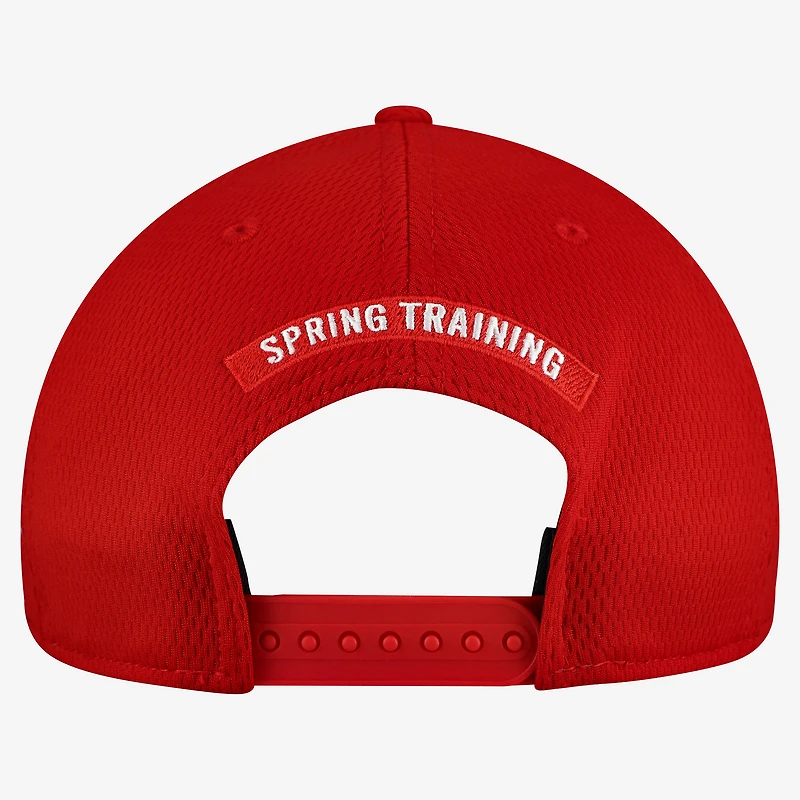 Casquette snapback New Era rouge Philadelphia Phillies 2026 Spring Training Fan Pack Grow 9FIFTY pour homme