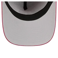 Casquette New Era rouge Philadelphia Phillies 39THIRTY A-Frame perforée et flexible pour homme