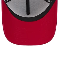 Men's New Era Red Philadelphia Phillies 9FORTY A-Frame Trucker Adjustable Hat