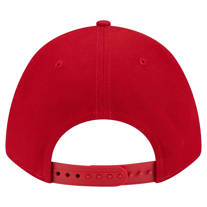 Men's New Era  Red Philadelphia Phillies 9FORTY M-Crown Adjustable Hat