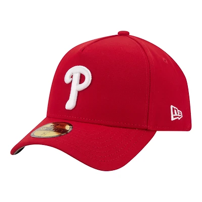 Casquette ajustée New Era rouge Philadelphia Phillies 59FORTY pour homme