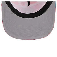 Casquette snapback rouge New Era pour homme, motif aventure des Philadelphia Phillies