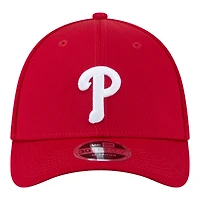 Men's New Era Red Philadelphia Phillies Dash 39THIRTY Flex Hat