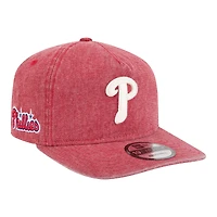 Men's New Era  Red Philadelphia Phillies  Denim Classic 19TWENTY Adjustable Hat