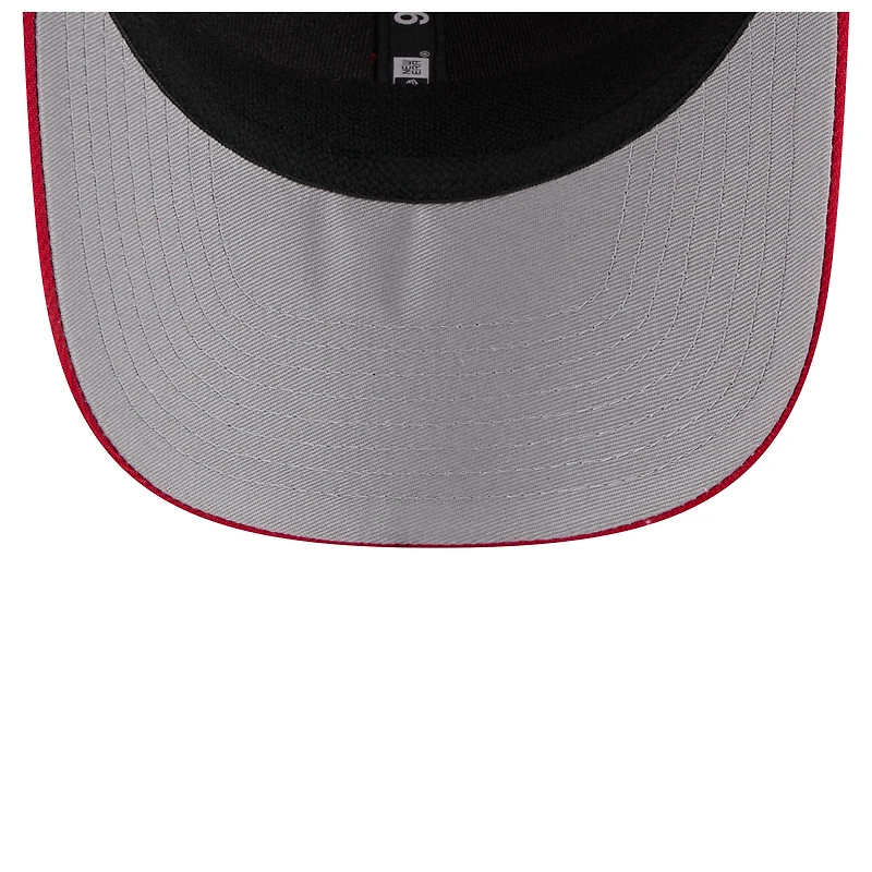 Men's New Era Red Philadelphia Phillies Flag 9SEVENTY Stretch-Snap Hat