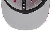 Casquette Snapback 9FIFTY rouge avec logo Philadelphia Phillies de New Era pour homme