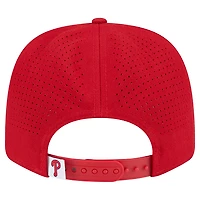 Men's New Era  Red Philadelphia Phillies Performance 9SEVENTY Adjustable Hat