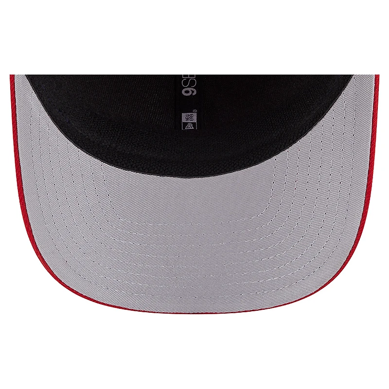 Men's New Era  Red Philadelphia Phillies Performance 9SEVENTY Adjustable Hat