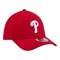 Casquette New Era Royal Philadelphia Phillies Player Replica 39THIRTY M-Crown Flex pour homme