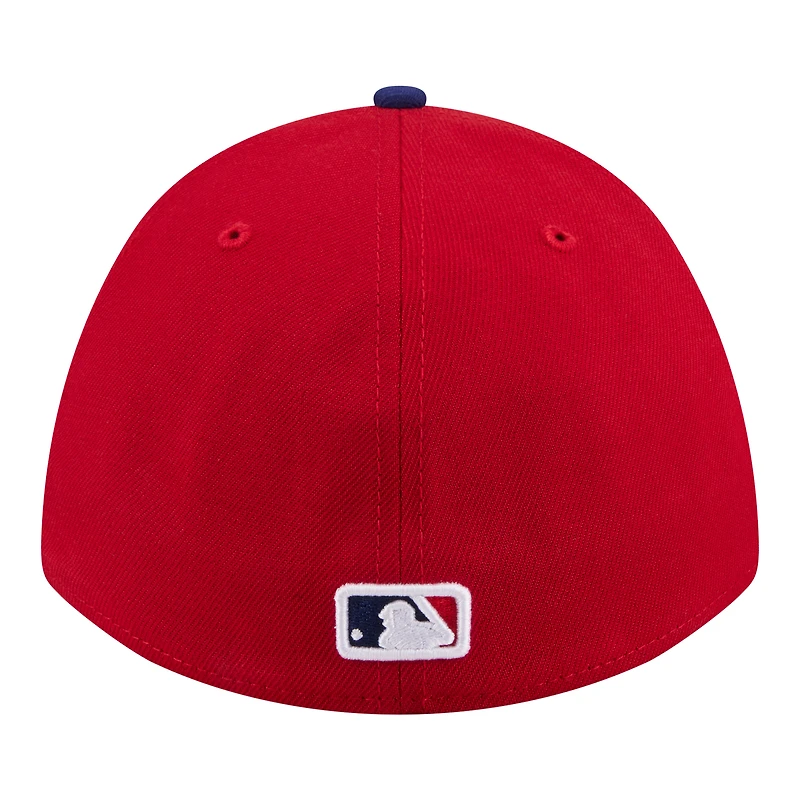 Casquette New Era Royal Philadelphia Phillies Player Replica 39THIRTY M-Crown Flex pour homme