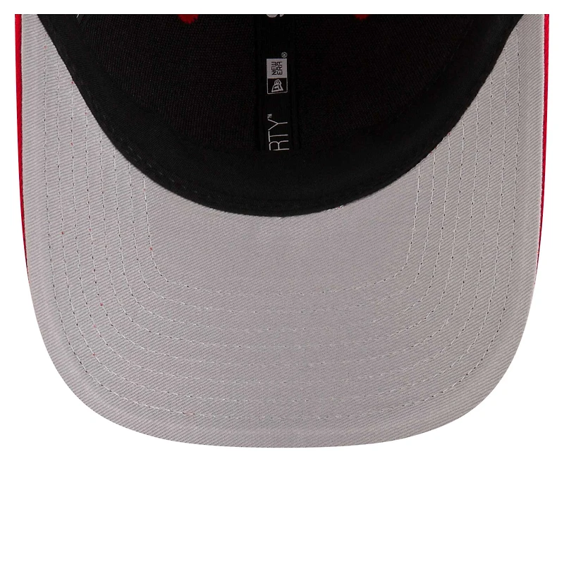 Casquette ajustable New Era 9FORTY pour homme, réplique du joueur des Philadelphia Phillies, rouge