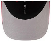 Casquette ajustable New Era 9FORTY pour homme, réplique du joueur des Philadelphia Phillies, rouge